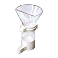 Sifone "Portasali" (trechter) wit/transp.