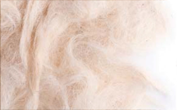 White-She-Goat hair 50 g