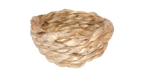 Kanarienest JUTE groot