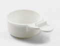 Eetbak Eivoer +grip (wit)