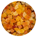 Papaya blokjes